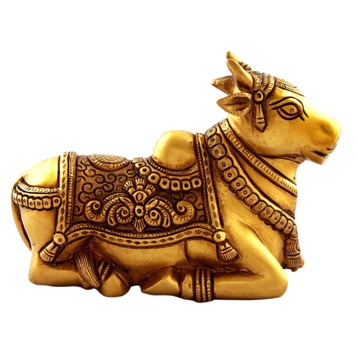 NANDHI SITTING BRASS