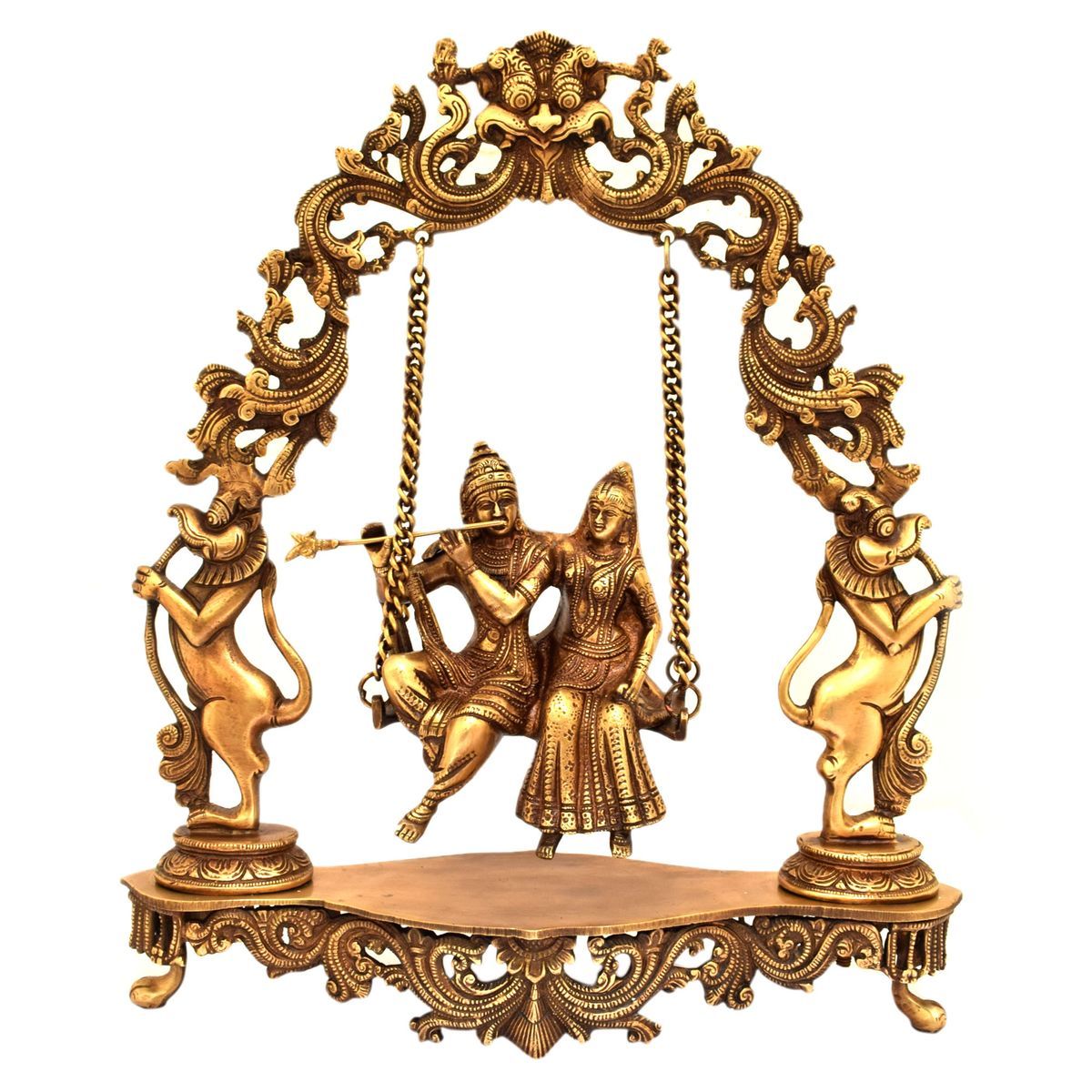 BRASS RADHA KRISHNA JHULA