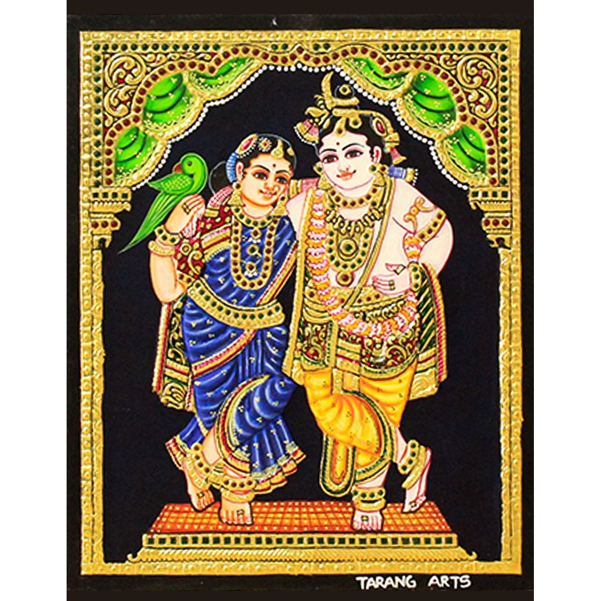 TANJORE PAINTING RADHA KRISHNA