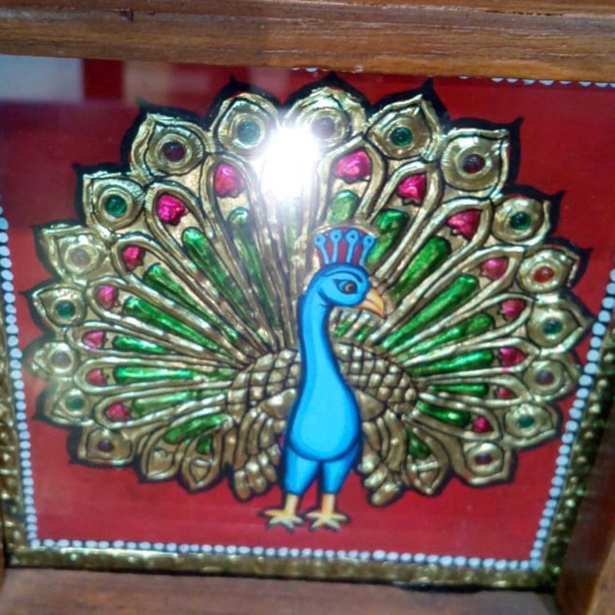 Featured image of post Tanjore Painting Peacock