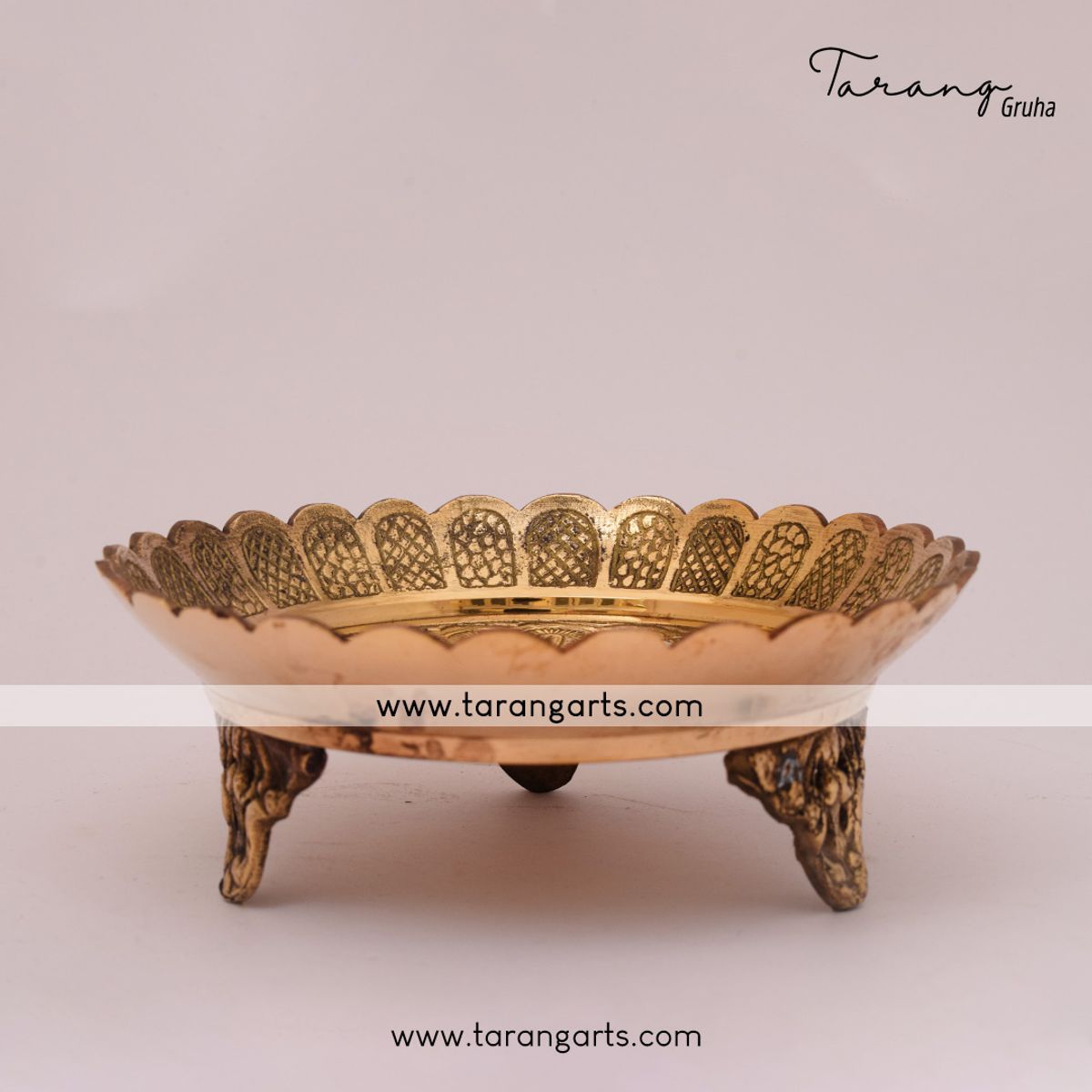 BRASS TRADITIONAL POOJA PLATE PEACOCK DESIGN POOJA PLATE POOJA PLATE