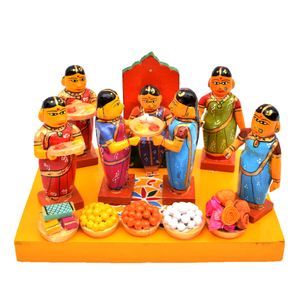 seemantham doll set