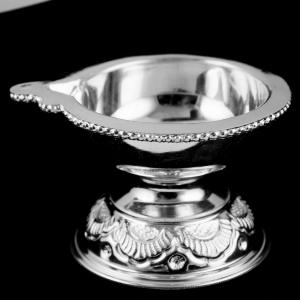 Silver Fancy Design Lamp