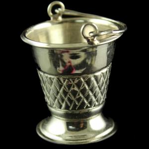 Silver Fancy Design Bucket