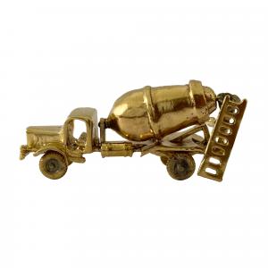 Concrete Mixer Brass Miniature Toy