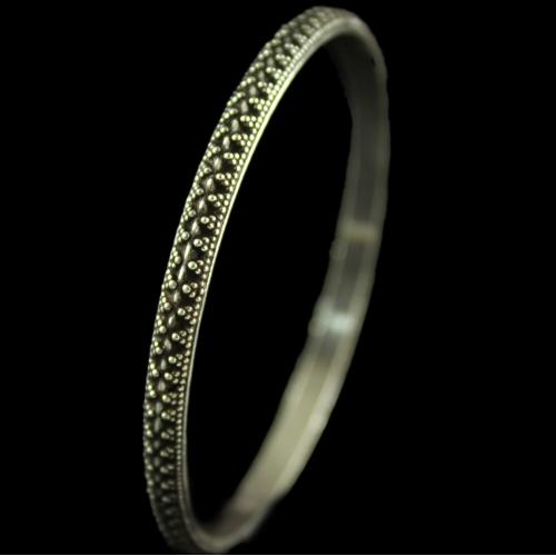 Silver Plated Fancy Design Bangles