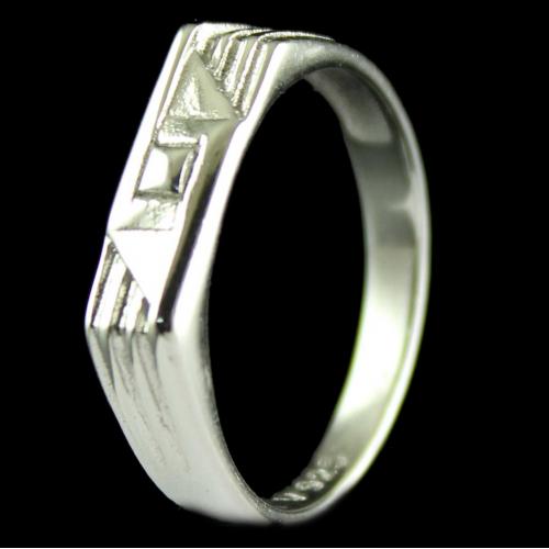 Silver Fancy Design Casual Rings