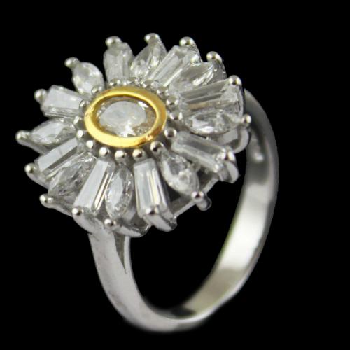 Zircon Stone Bridal Ring