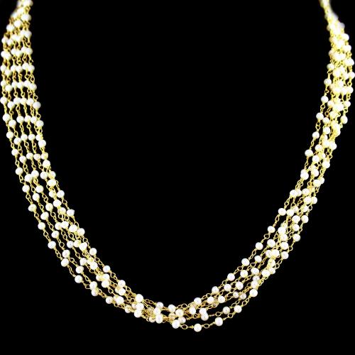 PEARL BUNCH NECKLACE