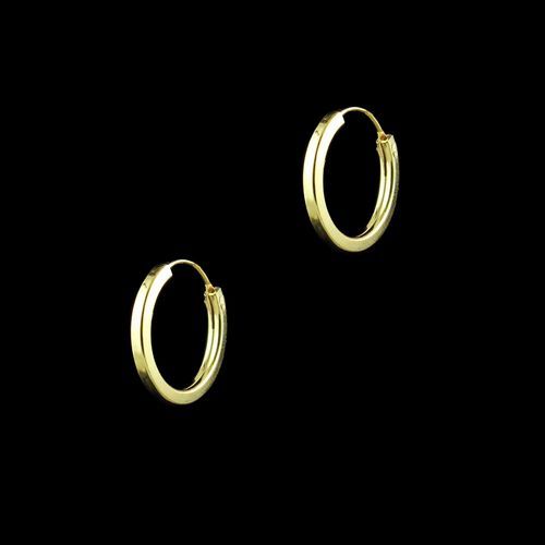gold plated bali earrings