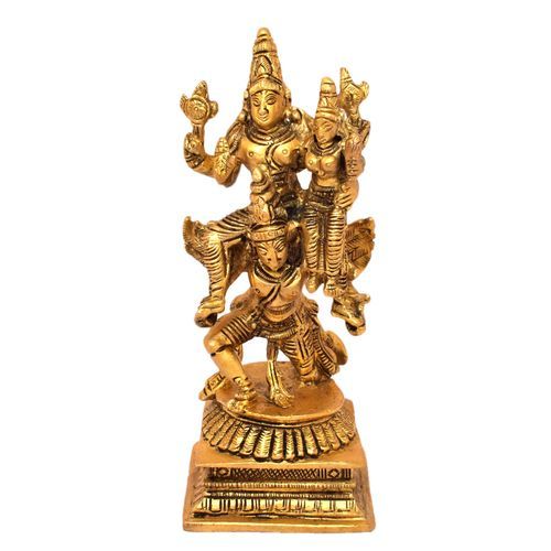 Large BRASS VISHNU STATUE