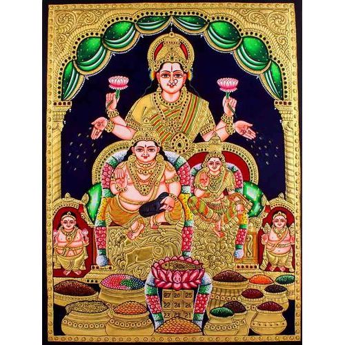 kubera vilakku silver grt